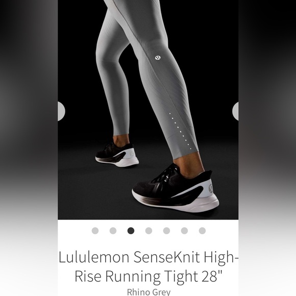 Lululemon Senseknit high rise running tights 28” - Picture 2 of 11